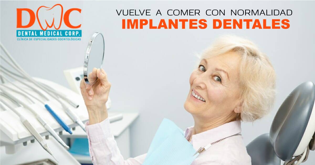 ≫ Vuelve a comer con normalidad con IMPLANTES DENTALES ✅